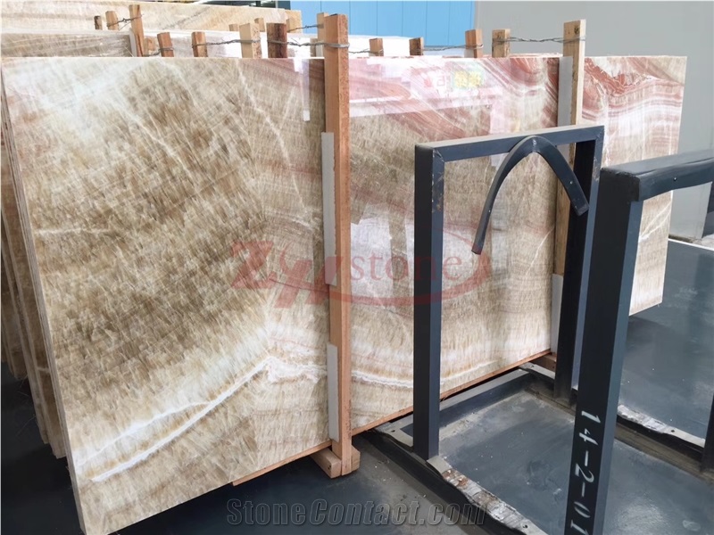 Rosin Jade Onyx Slab for Interior Decoration