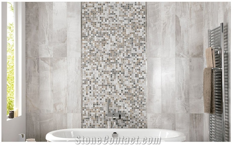 Light Grey Deluxe 60x120cm Porcelain Tiles