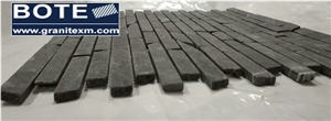 Black Marquina Marble Mosaic Tumbled Brick Mosaic