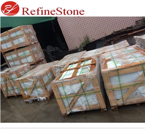 Green Flower Jade Marble Slabs Tiles For Tv Backgrounds