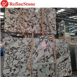Italy Calacatta Violet Marble Slab , Purple Marble Slab and Tiles