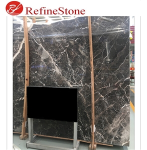 Lido Grey Marble With White Vein Slabs Tiles For Countertops