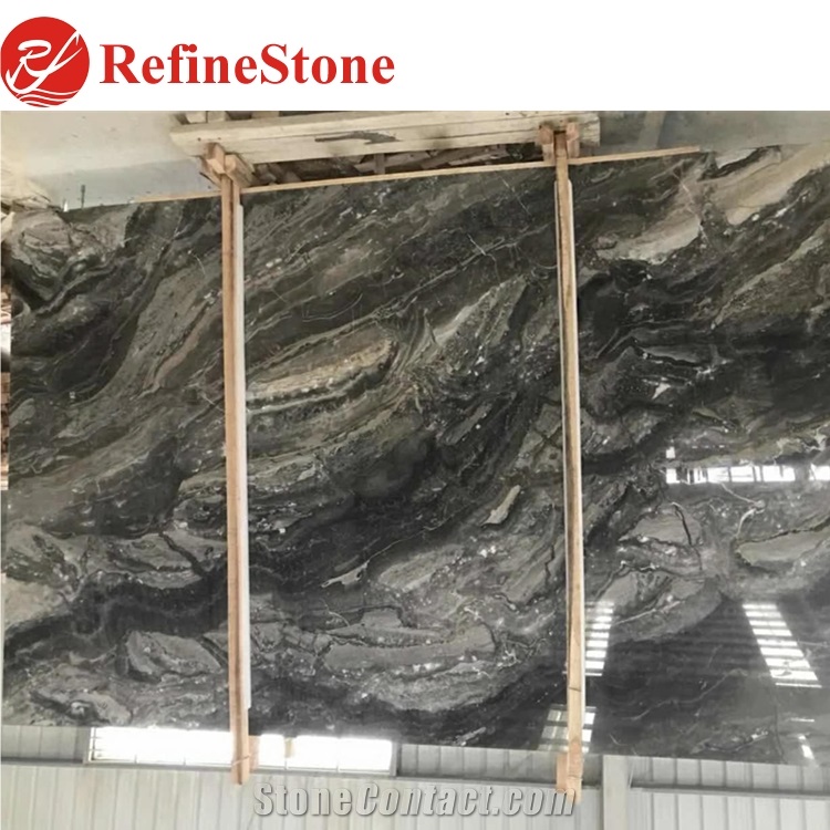 Luxury Venice Brown Marble Slab and Tile for Decoration