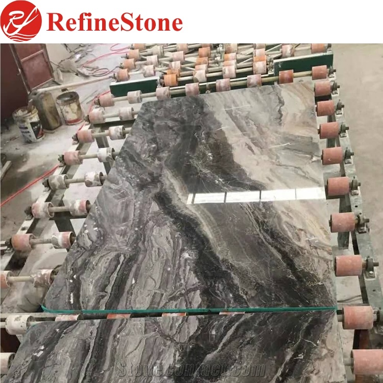 Luxury Venice Brown Marble Slab and Tile for Decoration