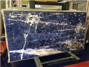 Blue Sodalite Granite Flooring Paver,Wall Covering Tiles,Jumbo Slabs