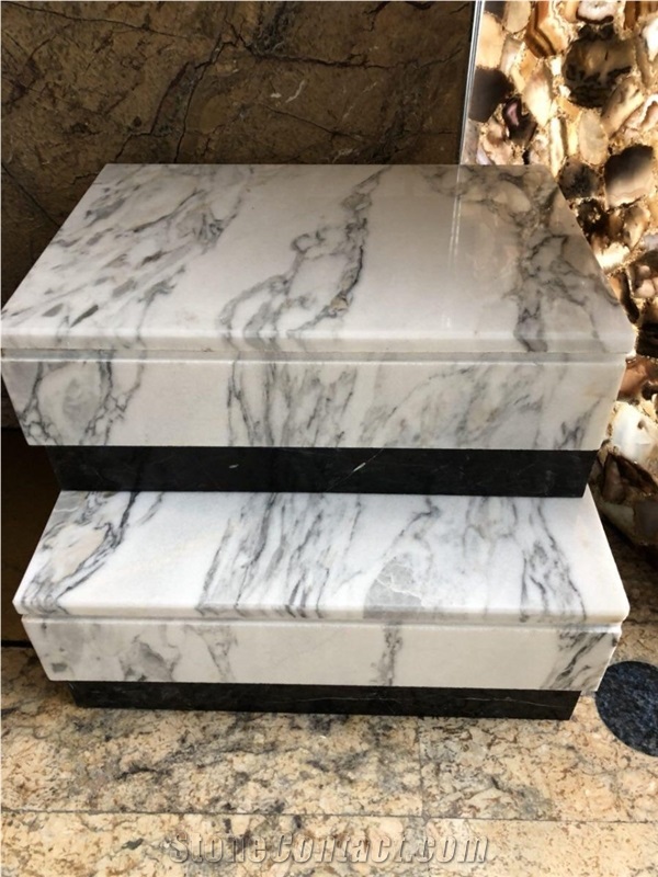Granite Black Fusion Peninsula Countertop Cosmic Black Kitchen Island