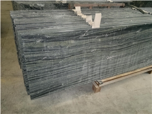 Green Wooden Vein High Gloss Polished Slabs