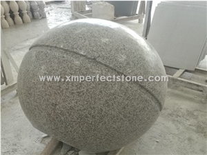 Black Solid Sphere Parking Balls,High Polished Car Parking Bollards