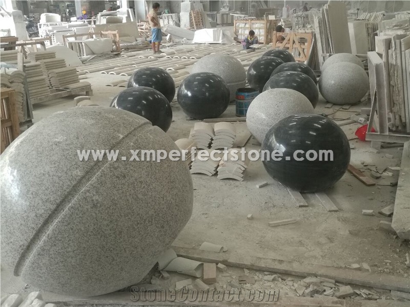 Dark Grey Parking Stone Ball,Car Parking Balls,Parking Balls