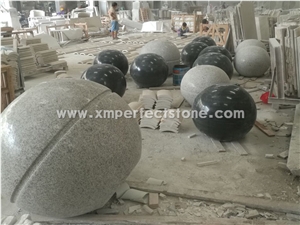 Dark Grey Parking Stone Ball,Car Parking Balls,Parking Balls