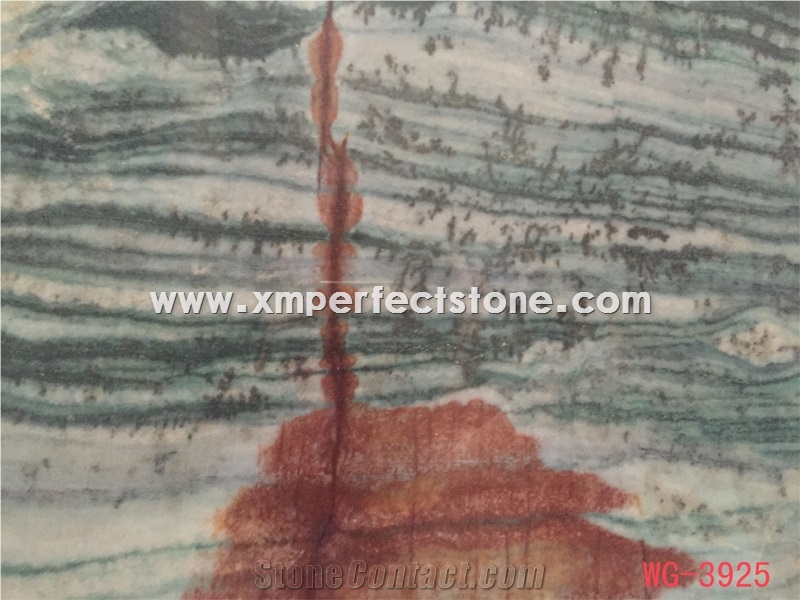 Green Semiprecious Stone Slabs from China