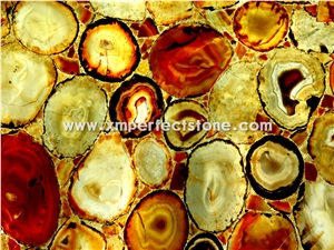 Popular Red Agate Gemstone Slabs & Tiles/ Customized & Wall/ Floor