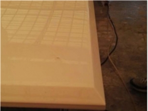 Bevel Edge Finish Straight and Smooth Quartz Countertops Bevel Edge Finish Straight and Smooth Quartz Countertops