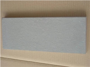 Bush-Hammered Grey Sandstone Paving Tiles and Cube Stone for Flooring