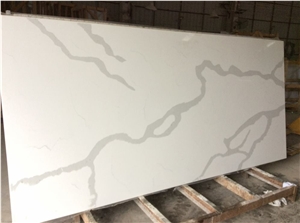 Calacatta Nova Quartz, China Quartz Stone, White Quartz Slabs & Tiles