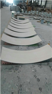 Moca Creme Aluminum Honeycomb Curved Wall Panels