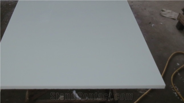 Nano Crystallized Glass Nano White Stone Vanity Top