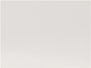Pure White Quartz Kitchen Countertop