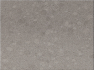 Sq160 Pebble Grey Quartz Slab in Jumbo Size No Scratch No Color Change