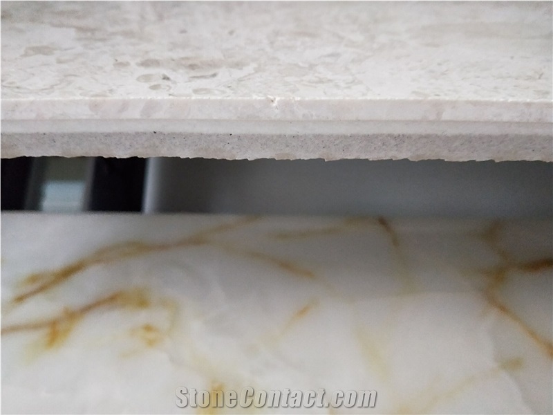 Stone Ceramic Composited Tile Natural Pattern