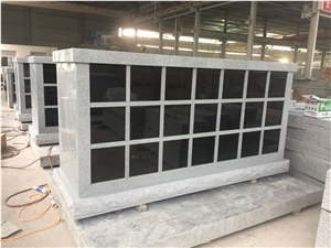 All Grey with Black Shutter 42 Niche Columbarium