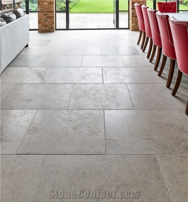 Transylvania Gray Limestone Wall and Floor Tiles