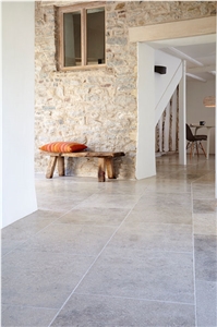 Transylvania Grey Limestone Slabs