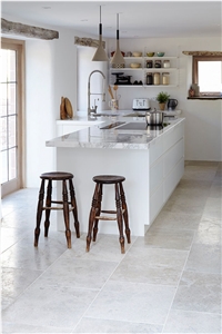 Transylvania Grey Limestone Slabs