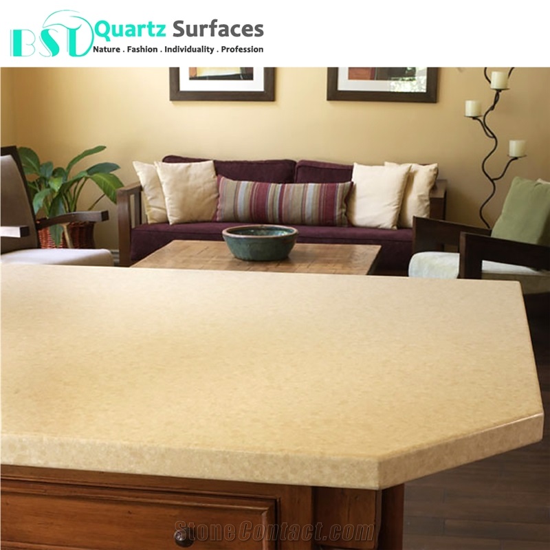 Man-Made Quartz Stone a New Surface Application Meterial for Worktop