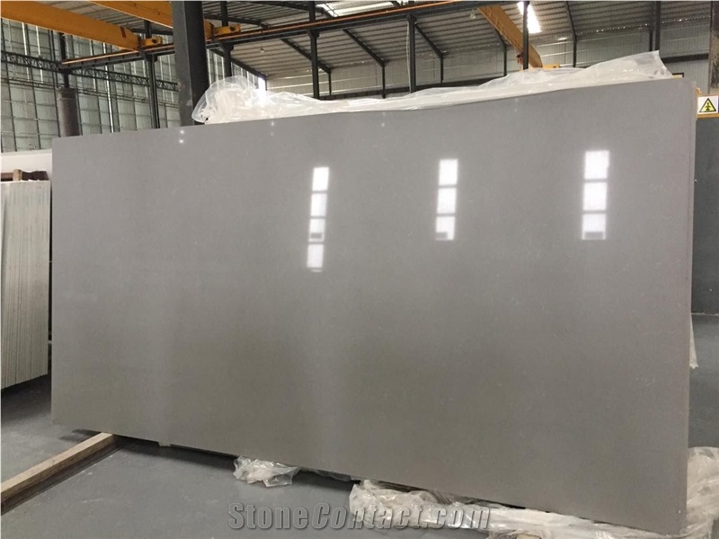 Marble Imitation Quartz Stone Surfaces with Eased Edge