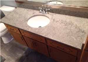 Quartz Marble Look Solid Surface with High Resistance to Acids Bath Tops
