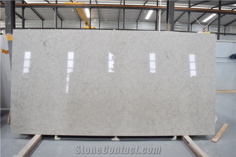 Quartz Marble Look Solid Surface with High Resistance to Acids Bath Tops