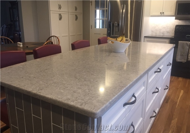 Quartz Marble Look Solid Surface with High Resistance to Acids Bath Tops