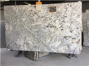 India Alaska White Granite Slabs