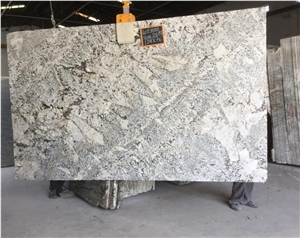India Alaska White Granite Slabs