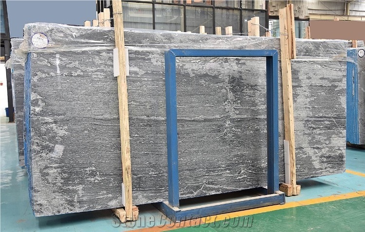 Silver Waves Marble Slabs