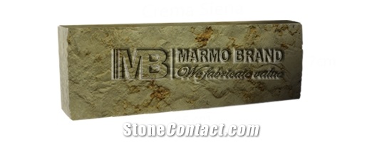 Crema Siena Split Face Marble Tiles