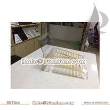 Srt344-Acrylic Countertop Display Stand for Quartz
