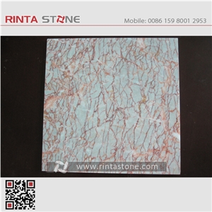 Agate Red Marble China Cheaper Pink Vein Grain Stone Spider Lightning