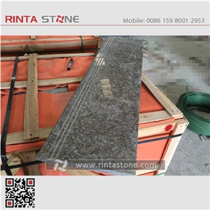 G687 Granite Peach Red Cherry Pink Tiles Slabs Stairs Steps Risers