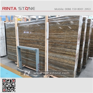 Gs Travertine Persian Silver Grey Marble Titanium Roman Takab Marble