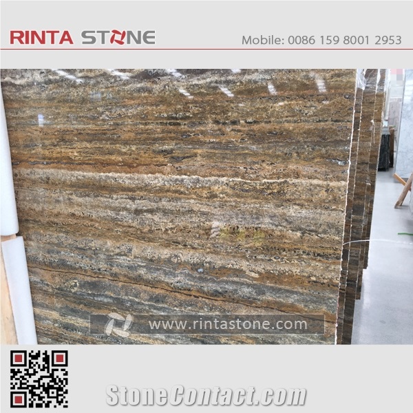 Gs Travertine Persian Silver Grey Marble Titanium Roman Takab Marble