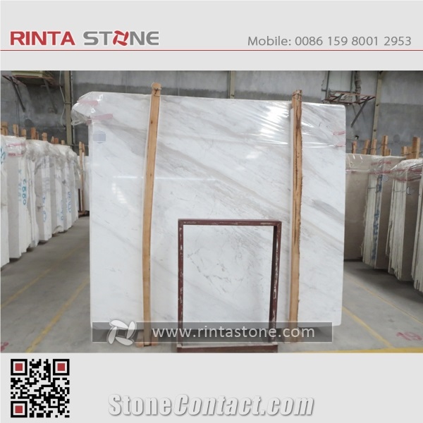 Jazz White Marble Old Volakas Spider Quarry Blocks Sabs Tiles Patterns