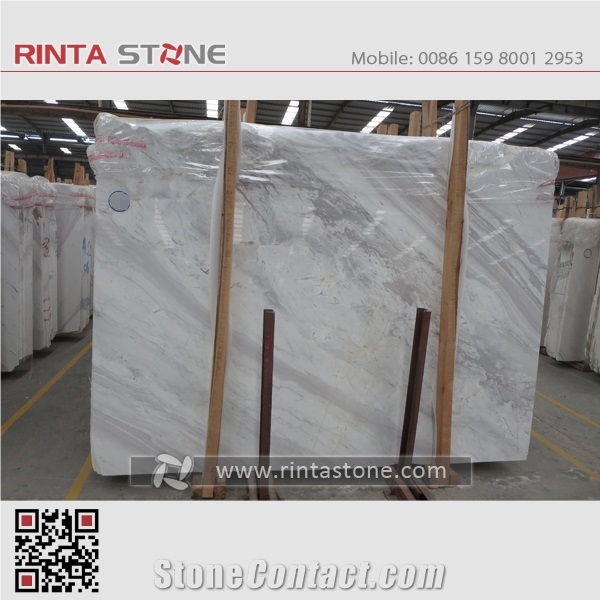 Jazz White Marble Old Volakas Spider Quarry Blocks Sabs Tiles Patterns