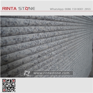 New G603 Big Flower Granite Cheapest Grey Crystal White Stone Step