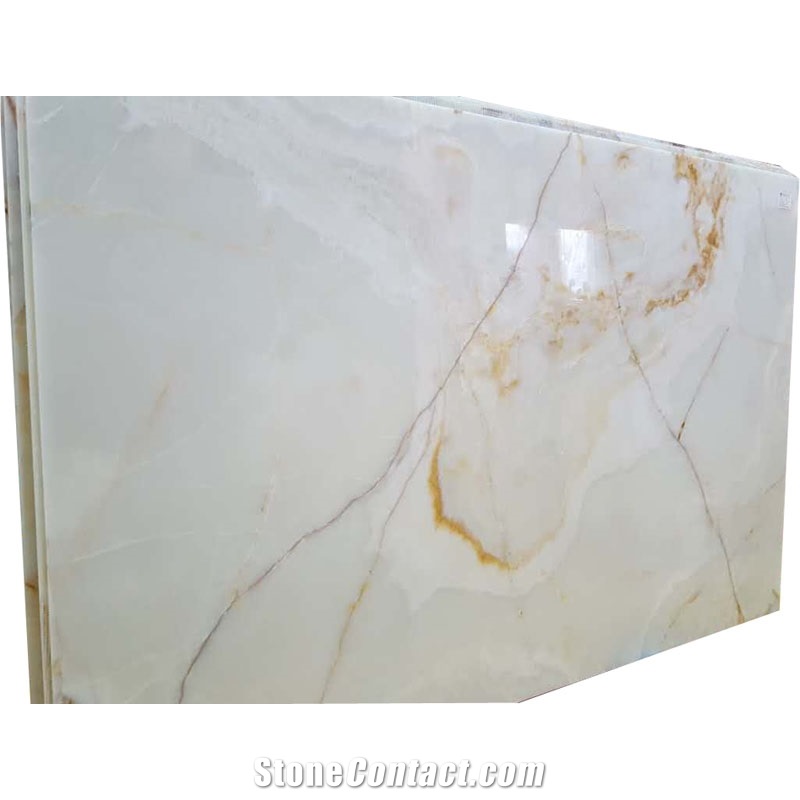 Best Price Natural Translucent Panel Slab Tile White Onyx