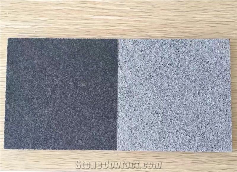 New G654 Granite Tiles, China G654 Black Granite, Dark Grey Granite,