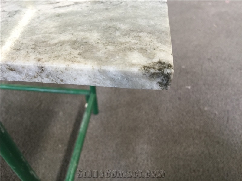 Fantasy Brown Marble Vanity Top with Backsplash