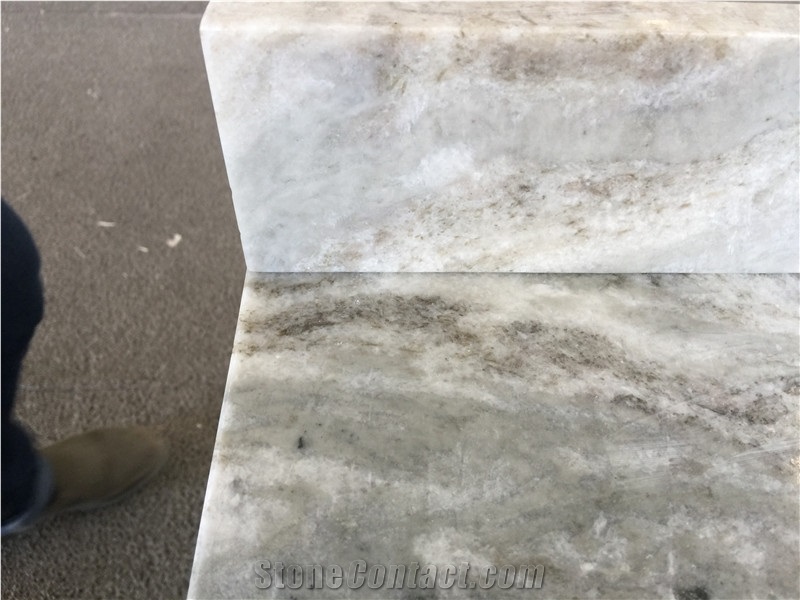 Fantasy Brown Marble Vanity Top with Backsplash