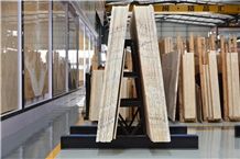 New Style Of a Frame for Stone Slabs Display in Showroom